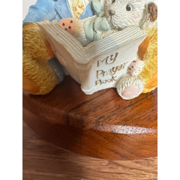 Enesco 1994 Priscilla Hillman Bearstone Figurine – “My Prayer Is For You” - Picture 7 of 7